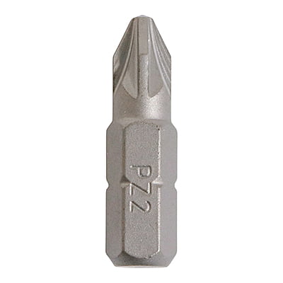 1/4 Inch x 25mm PZ2 Drill Bit (pack of 10)