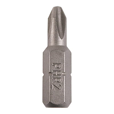 1/4 Inch x 25mm PH2 Drill Bit (pack of 10)