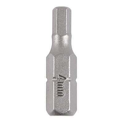 1/4 Inch x 25mm H4 Hex Impact Drill Bit (pack of 2)