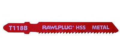 Jigsaw Blade for non-ferrous metals/aluminium (pack of 5)