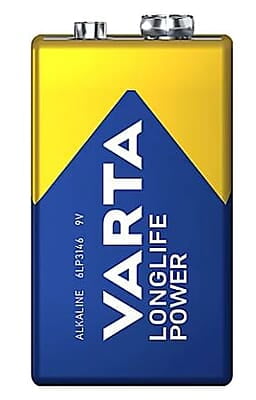 Varta  9V Battery Varta Longlife Power