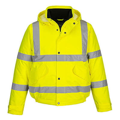 Bomber Jacket Hi Vis Yellow