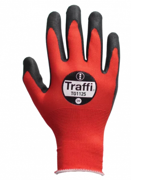 Traffi Gloves Red Cut Level A